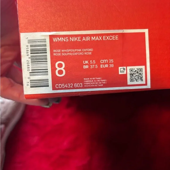 Nike Air Max Excee Rose Whisper Pink Oxford - Picture 8 of 11